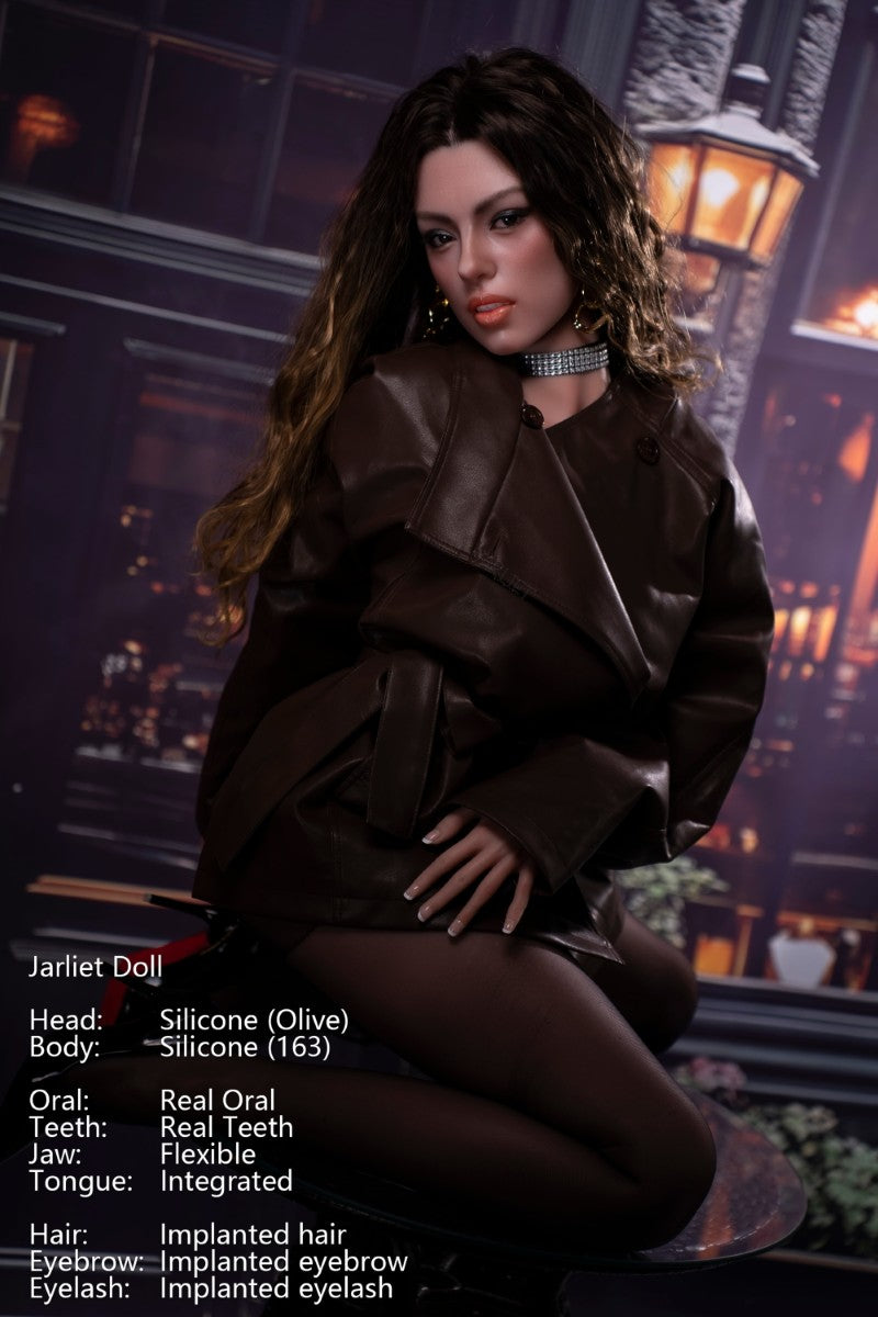 Oliivi seksinukke (Jarliet 163cm D-cup silikoni)