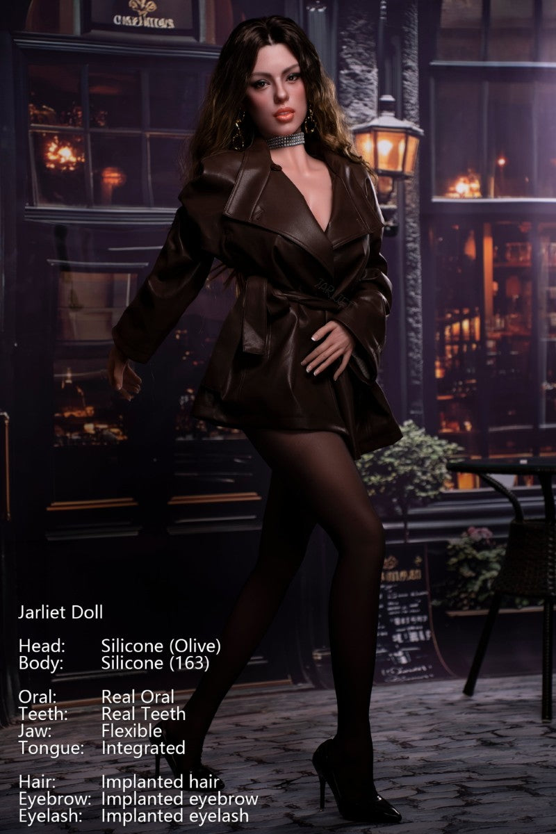 Oliivi seksinukke (Jarliet 163cm D-cup silikoni)