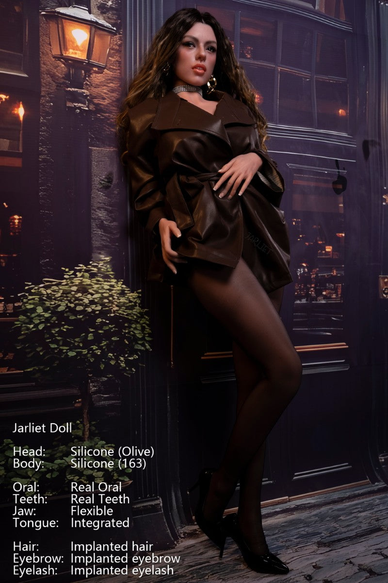 Oliivi seksinukke (Jarliet 163cm D-cup silikoni)