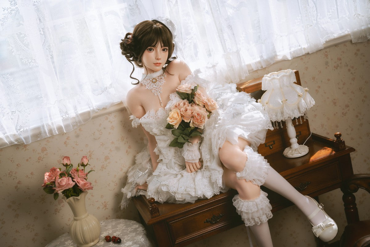 Lolita seksinukke (Jiusheng 156cm B-cup #109 silikoni)