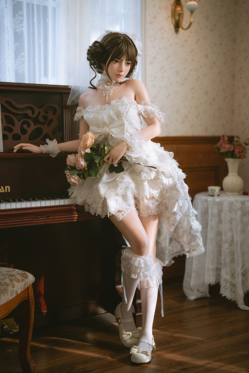 Lolita seksinukke (Jiusheng 156cm B-cup #109 silikoni)