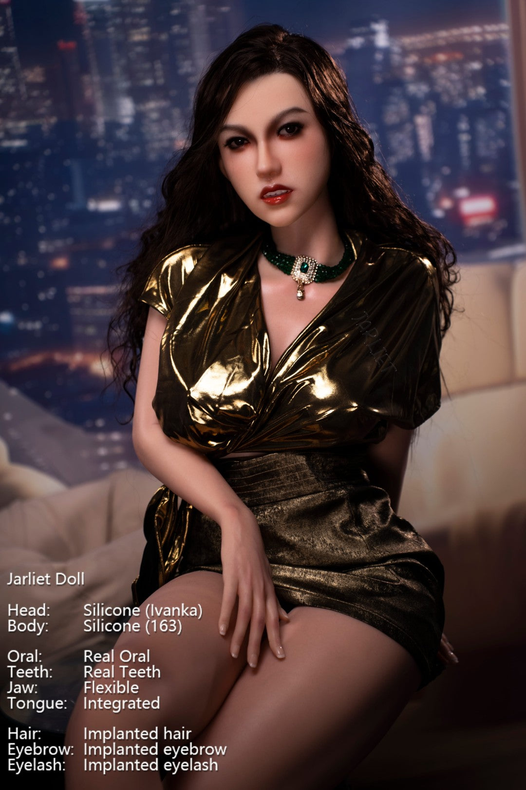 Ivanka seksinukke (Jarliet 163cm D-cup silikoni)