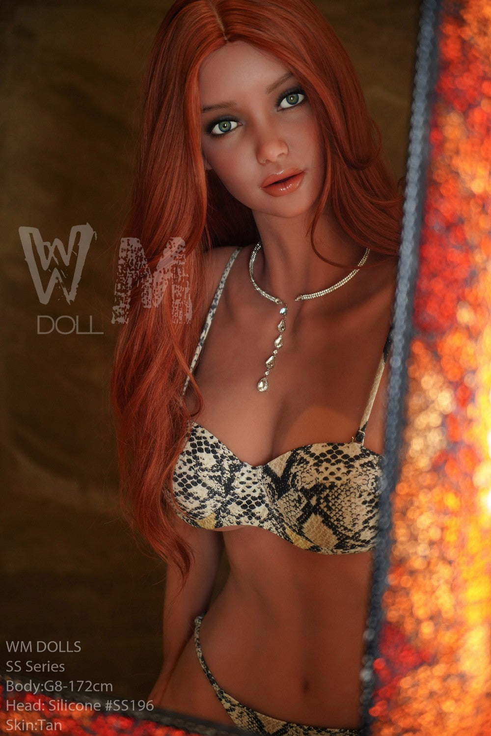 Rebecca seksinukke (WM-Doll 172cm D-cup #SS196 TPE+silikoni)