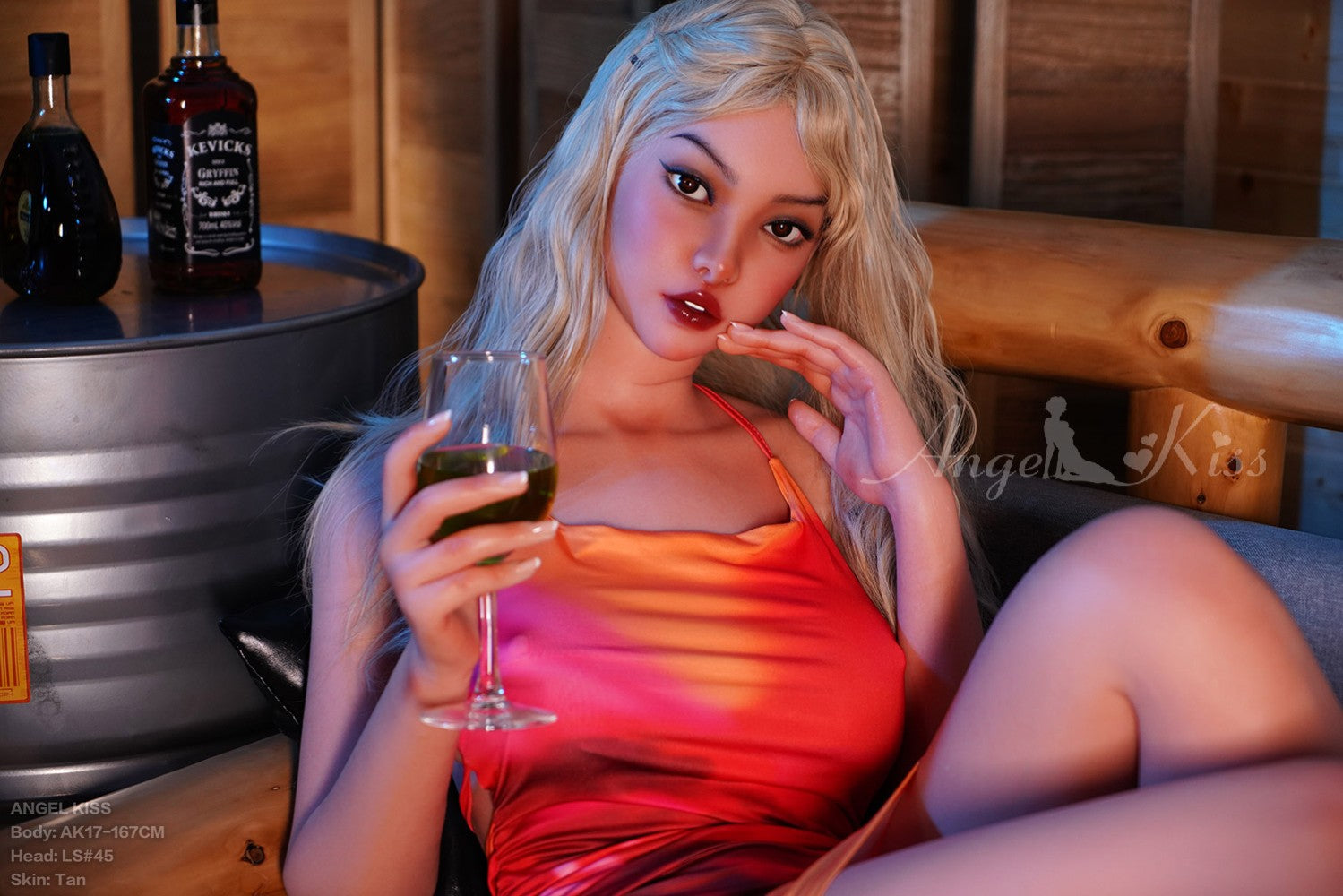 Marlene seksinukke (AK-doll 167 cm D-cup #LS45 silikoni)