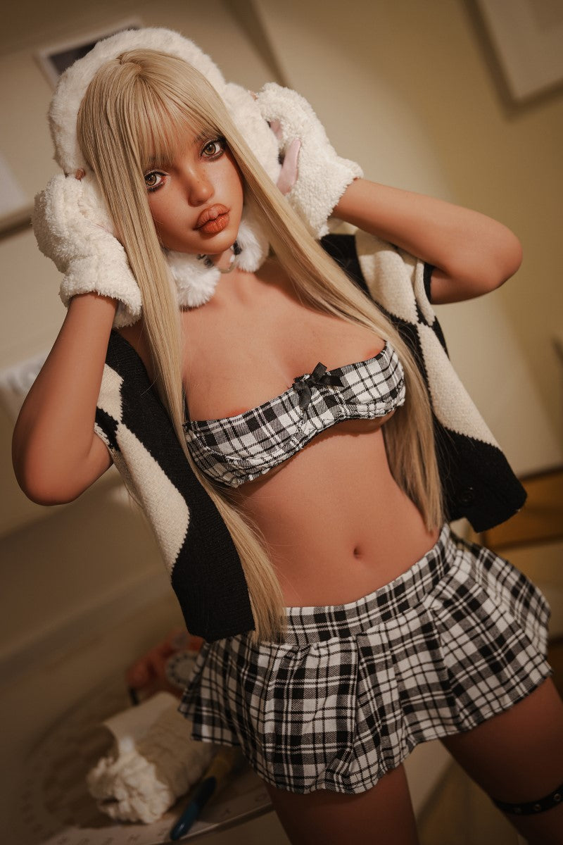 Ninie Sexdocka (Rosretty Doll 152cm C-kupa S24# TPE+Silikon)