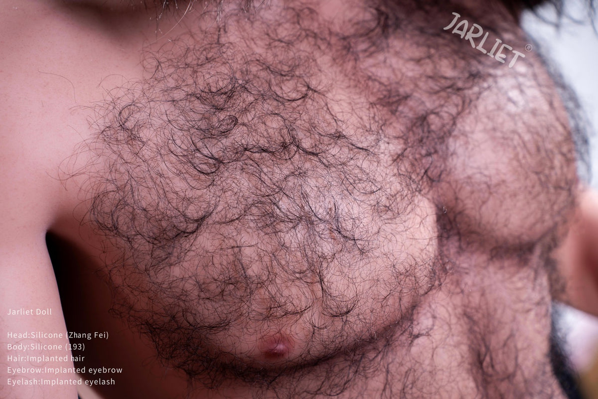 Manlig Sexdocka Zhang Fei från Jarliet – 193 cm Realistisk Docka med Muskelkropp