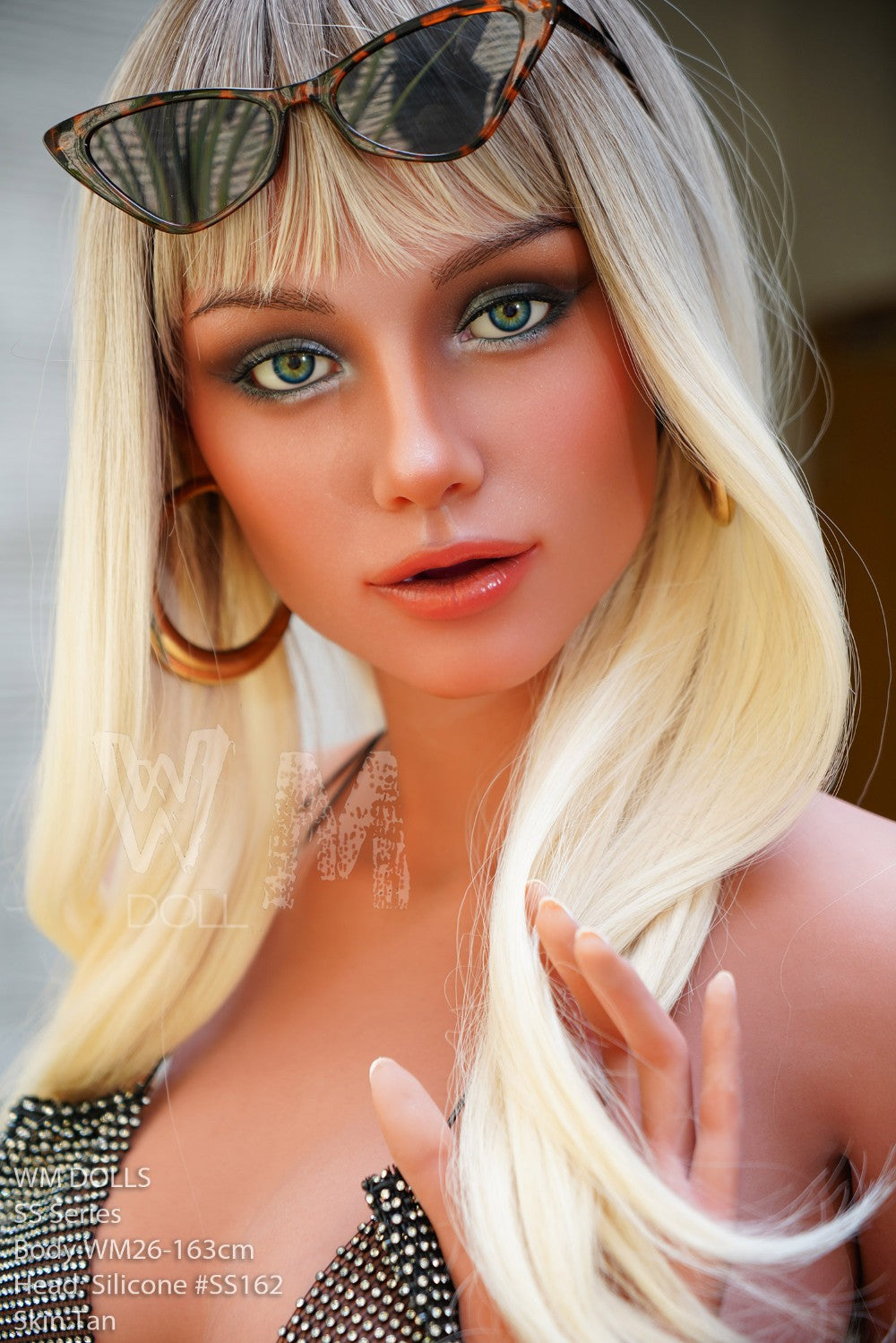Angela Sexdocka (WM-Doll 163cm D-Kupa #SS162 TPE+Silikon)