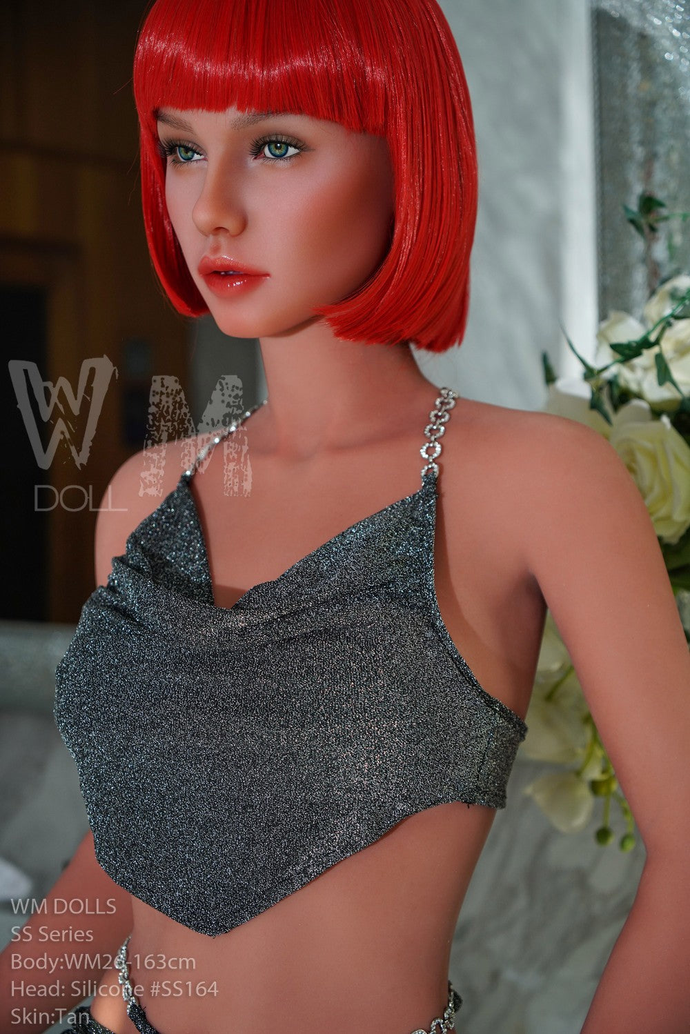 Tess Sex doll (WM-Doll 163cm D-cup #SS164 TPE+silicone)