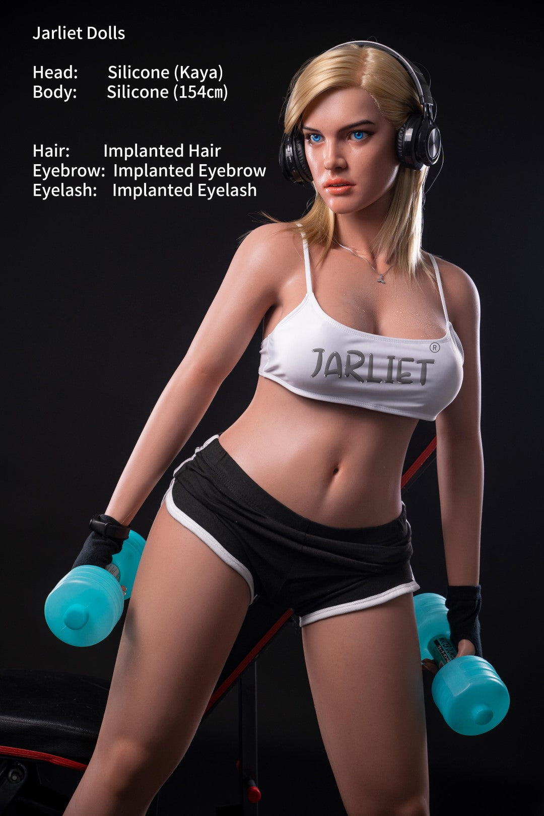 Kaya 1 seksinukke (Jarliet 154 cm c-cup silikoni)