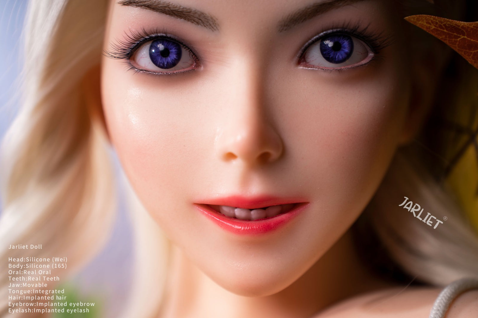 Wei seksinukke (Jarliet 165 cm C-cup silikoni)