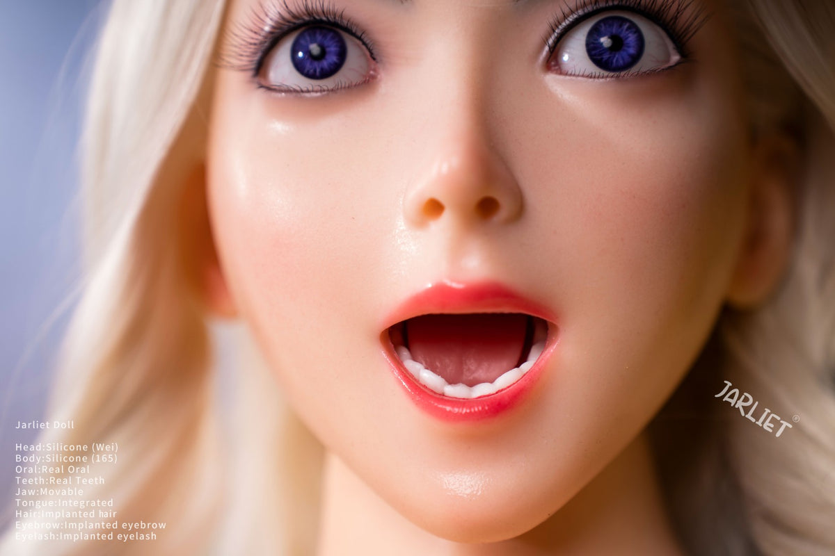 Wei seksinukke (Jarliet 165 cm C-cup silikoni)