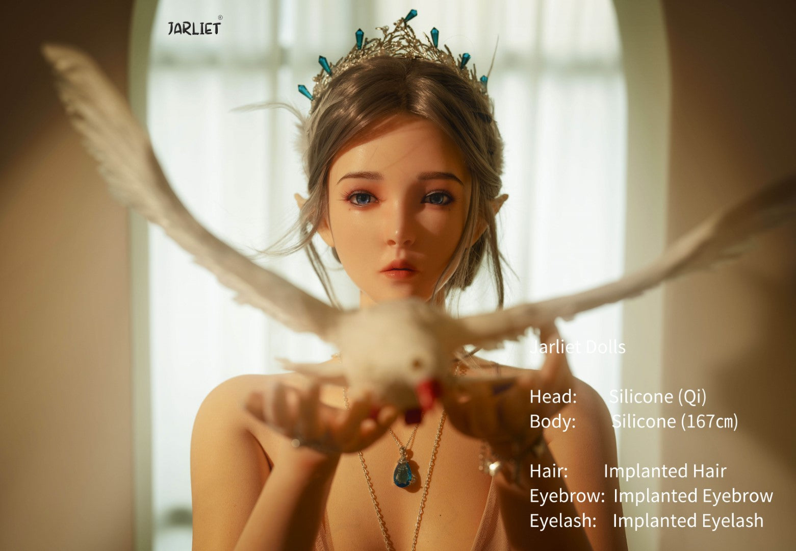 Qi Sex doll (Jarliet 167cm B-cup silicone)