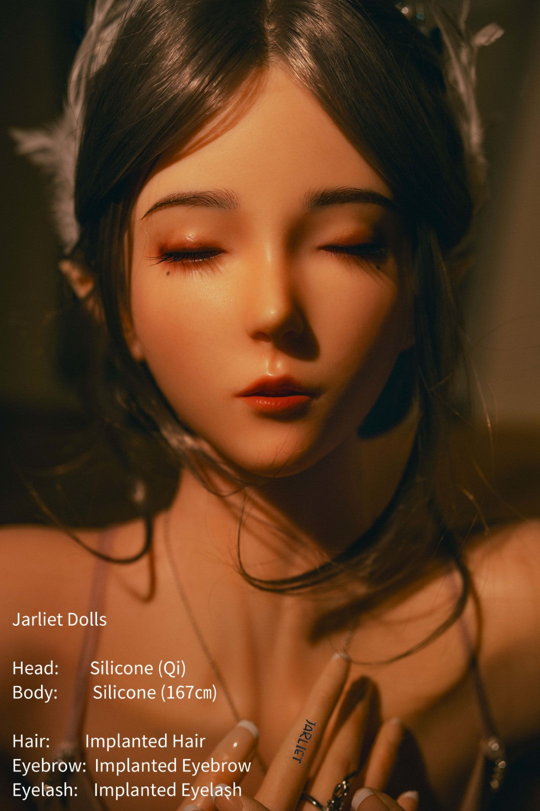 Qi seksinukke (Jarliet 167 cm b-cup silikoni)