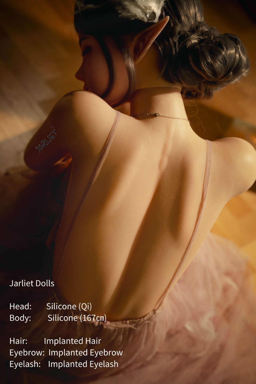 Qi seksinukke (Jarliet 167 cm b-cup silikoni)