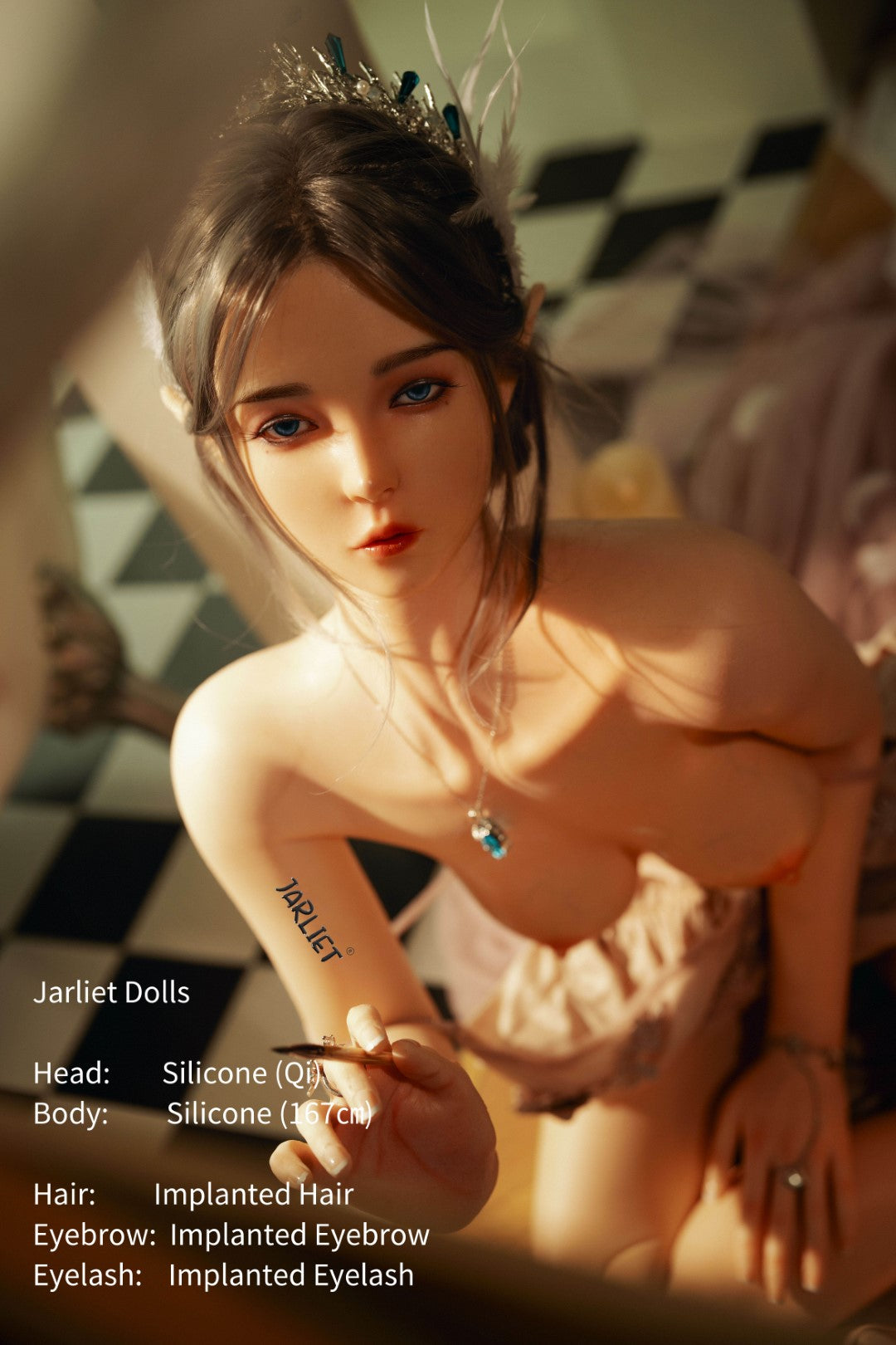 Qi Sex doll (Jarliet 167cm B-cup silicone)