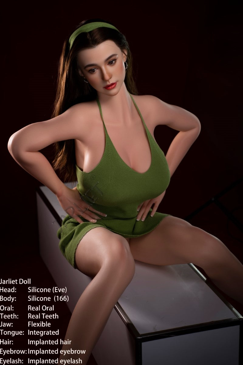 Eve seksinukke (Jarliet 163cm E-cup silikoni)