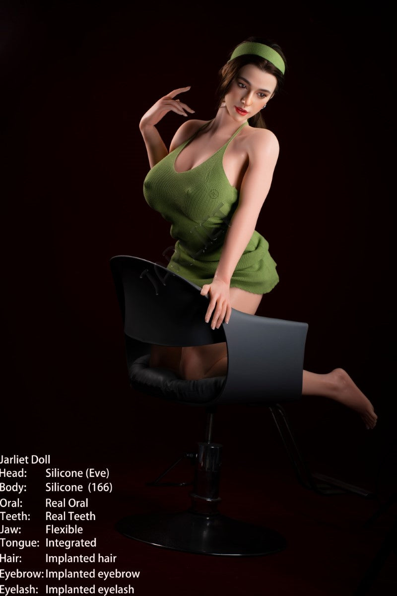 Eve seksinukke (Jarliet 163cm E-cup silikoni)