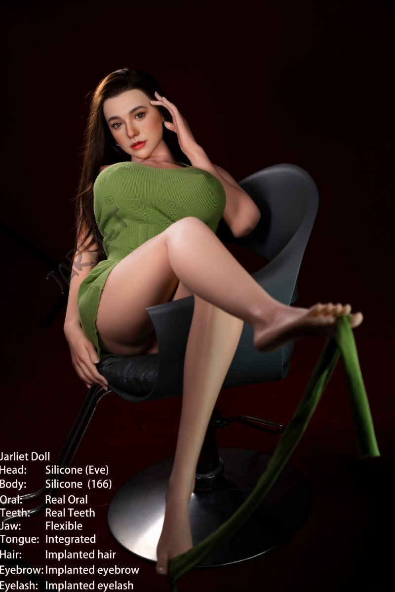 Eve seksinukke (Jarliet 163cm E-cup silikoni)