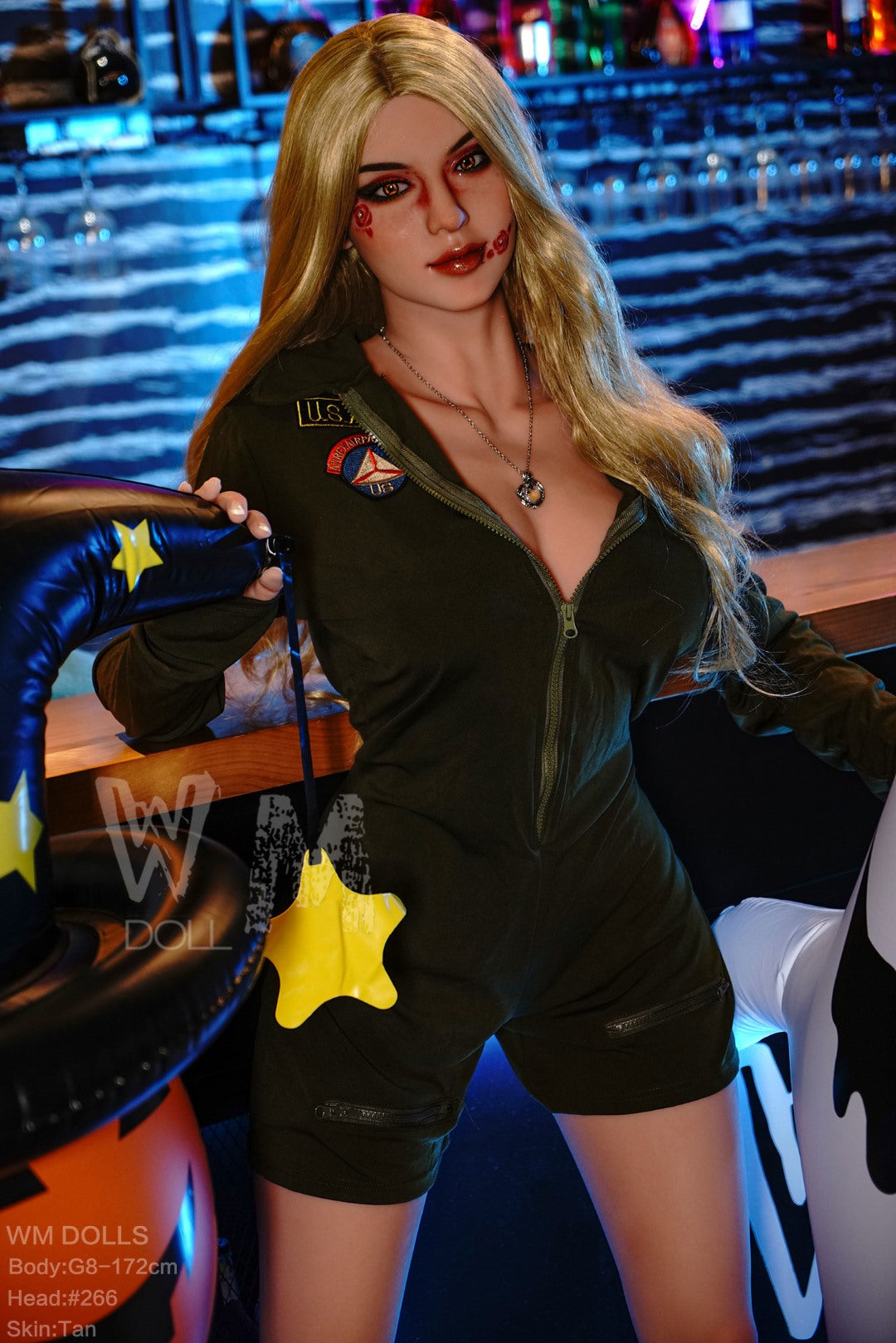 Casey seksinukke (WM-Doll 172 cm f-cup #266 TPE)