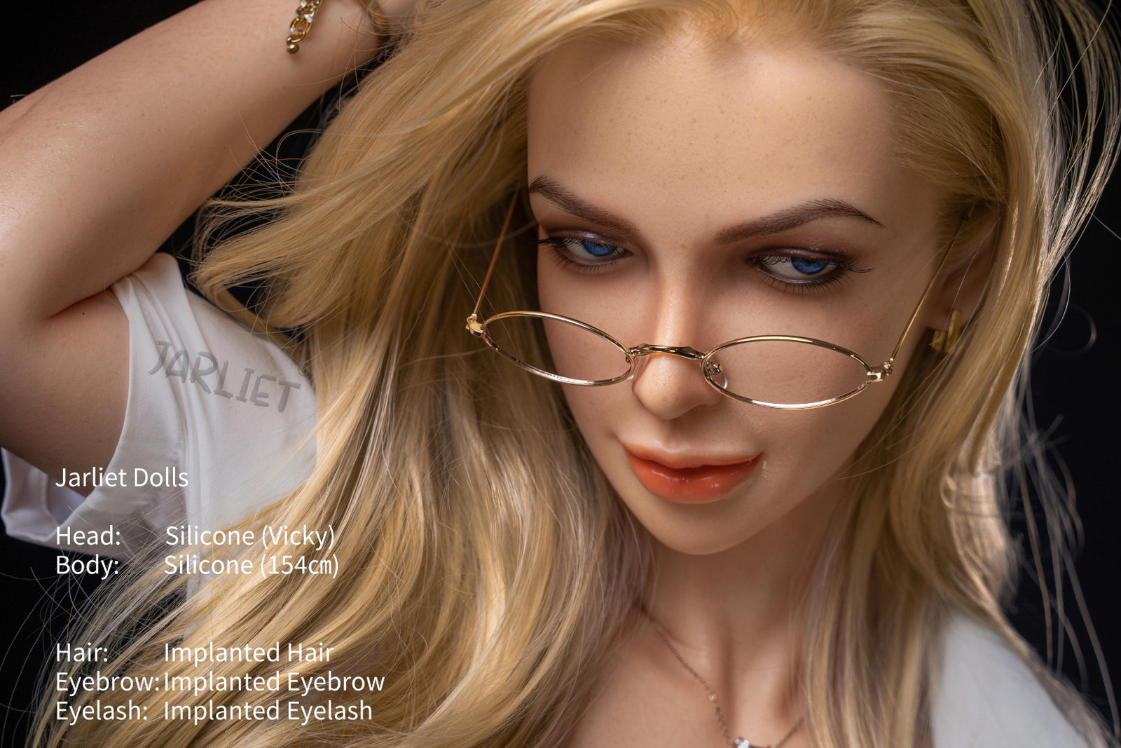 Vicky seksinukke (Jarliet 154 cm C-cup silikoni)