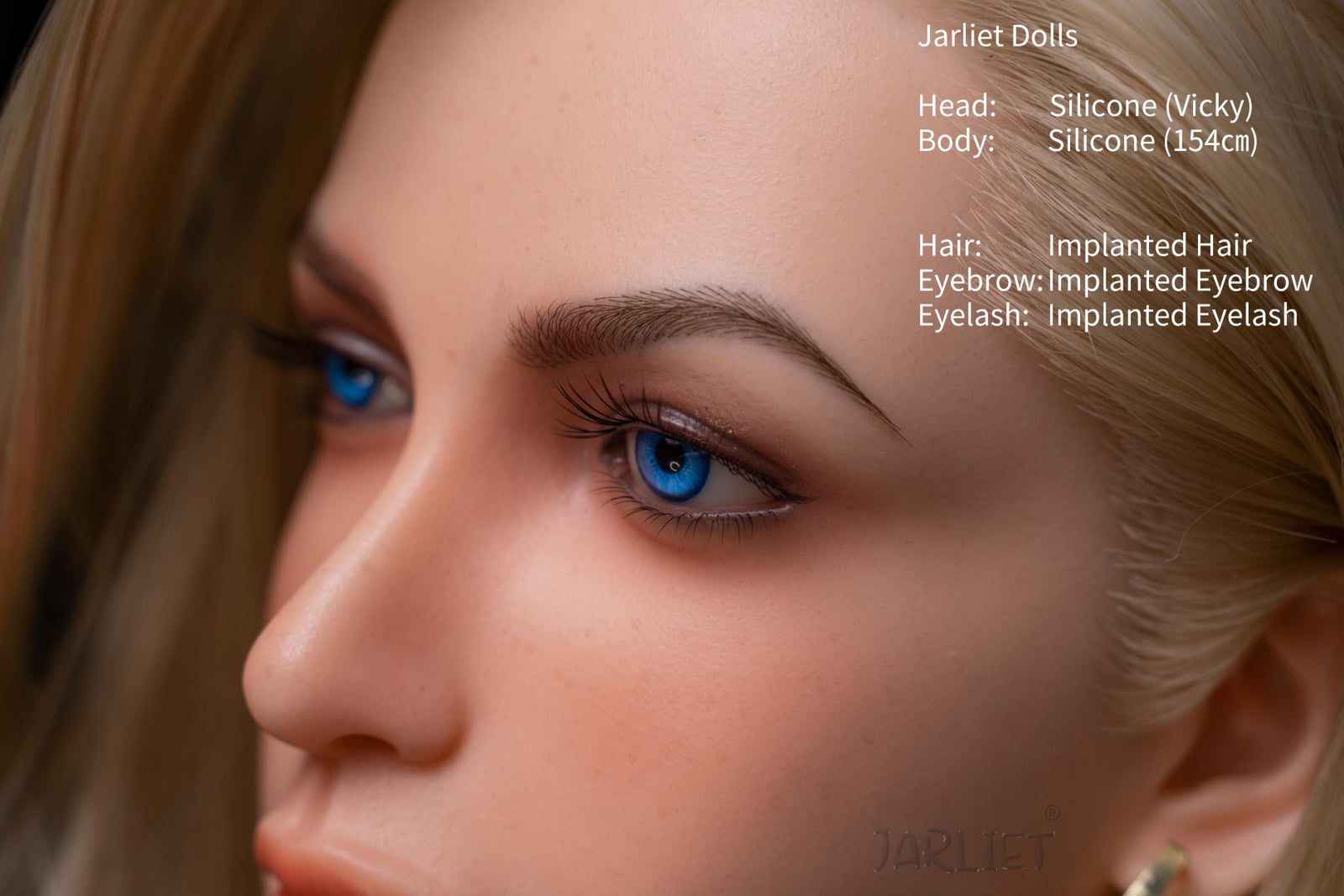 Vicky seksinukke (Jarliet 154 cm C-cup silikoni)