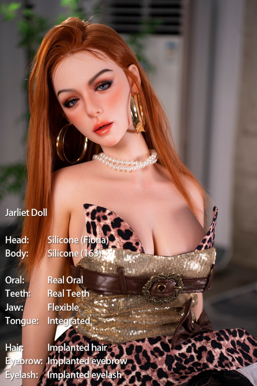 Fiona Sexdocka (Jarliet 163cm D-Kupa Silikon)