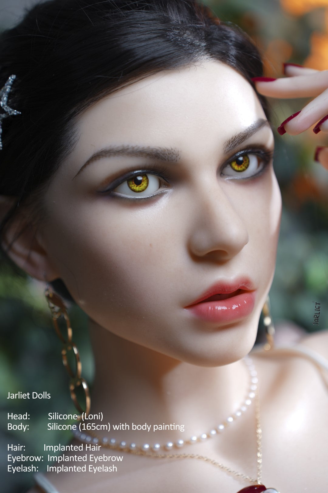 Loni seksinukke (Jarliet 165 cm C-cup silikoni)