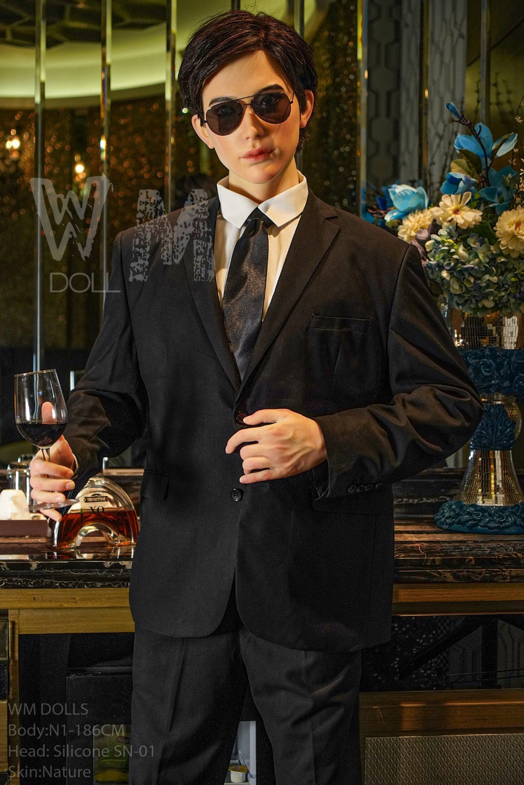 Kenji Manlig Sexdocka (WM-Doll 186cm #N1 Silikon)