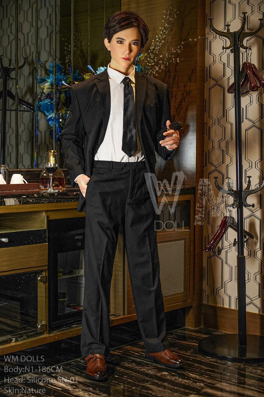 Kenji Manlig Sexdocka (WM-Doll 186cm #N1 Silikon)