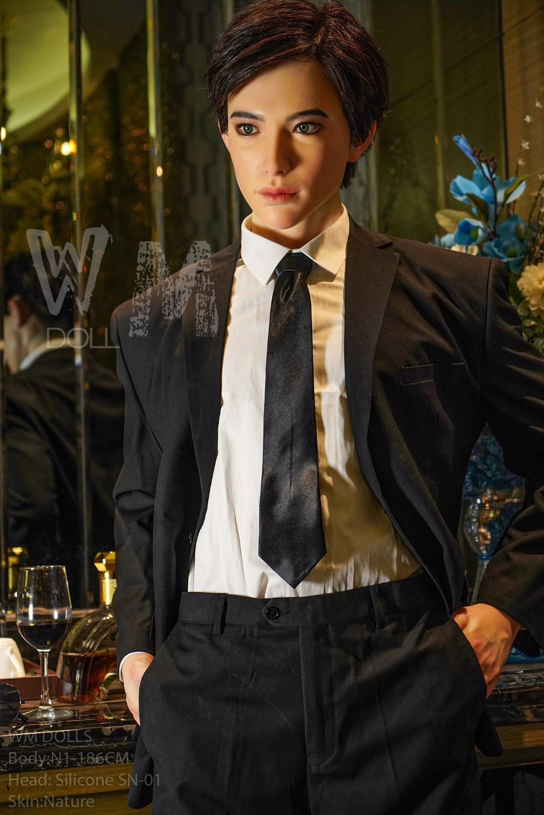 Kenji Manlig Sexdocka (WM-Doll 186cm #N1 Silikon)