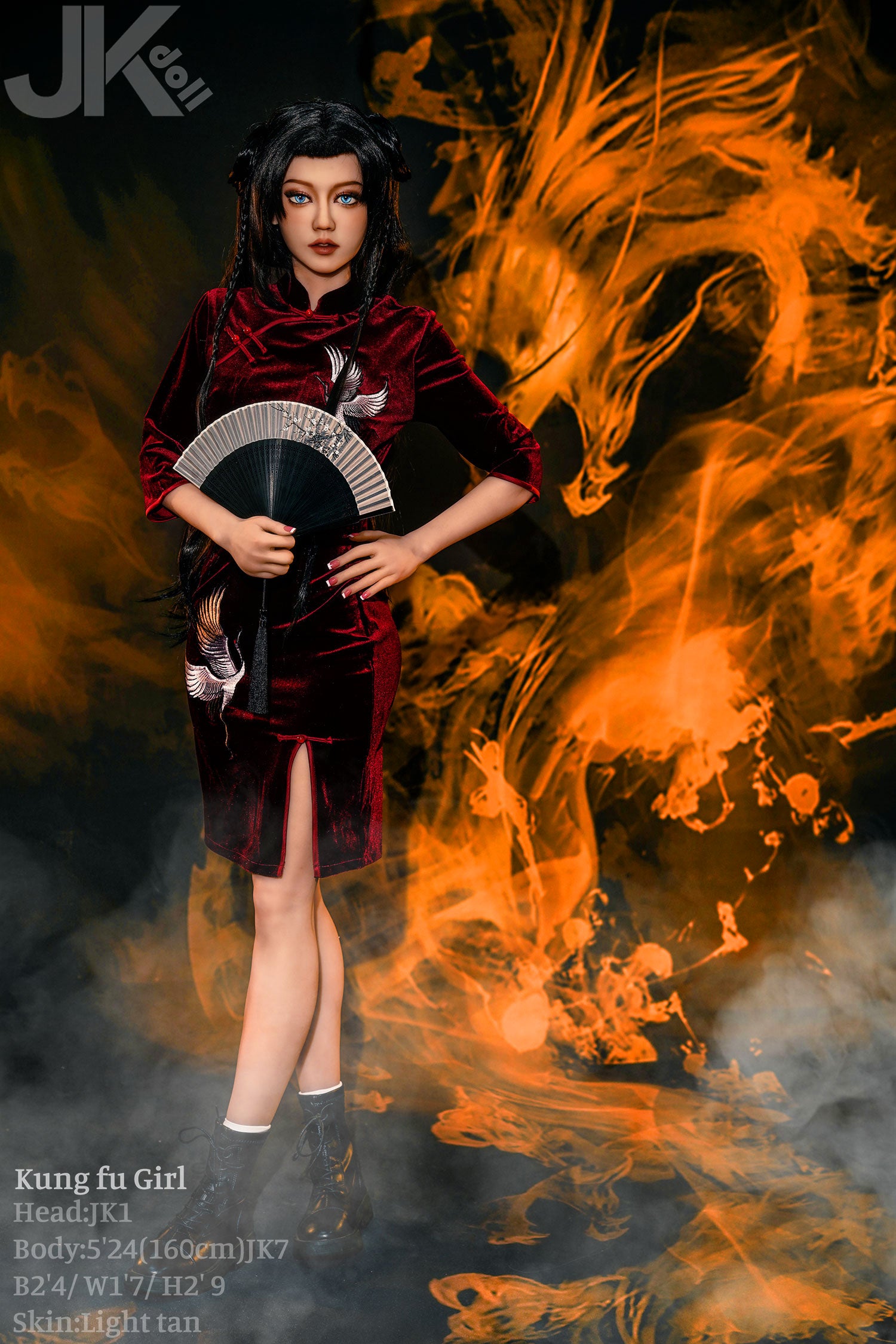 Ku fung Girl Sexdocka (JK-Doll 160cm D-Kupa JK1 TPE)