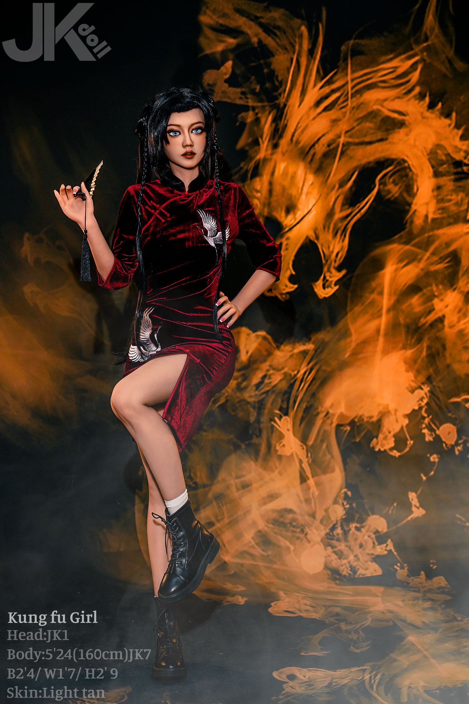 Ku fung Girl Sexdocka (JK-Doll 160cm D-Kupa JK1 TPE)