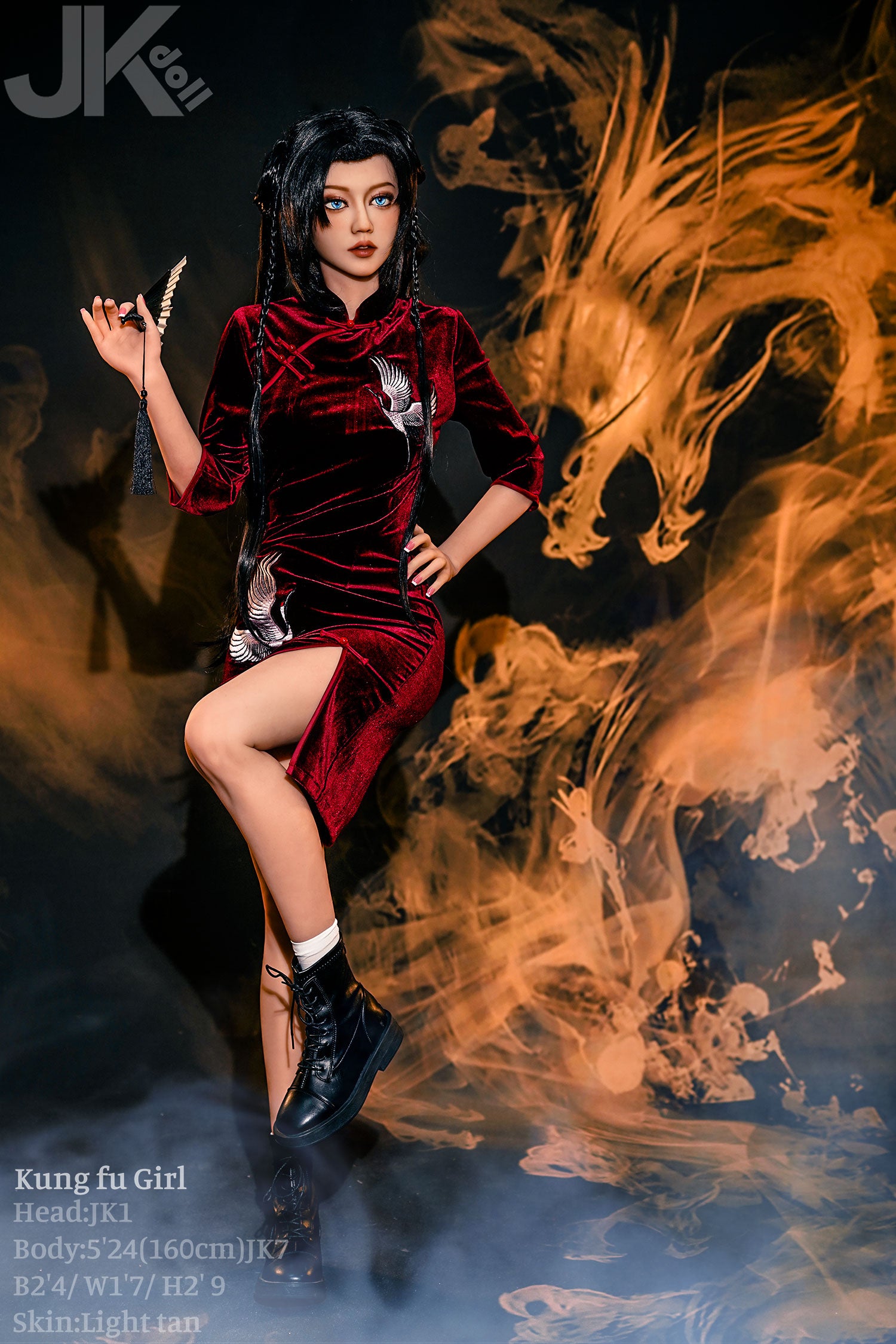 Ku fung Girl Sexdocka (JK-Doll 160cm D-Kupa JK1 TPE)