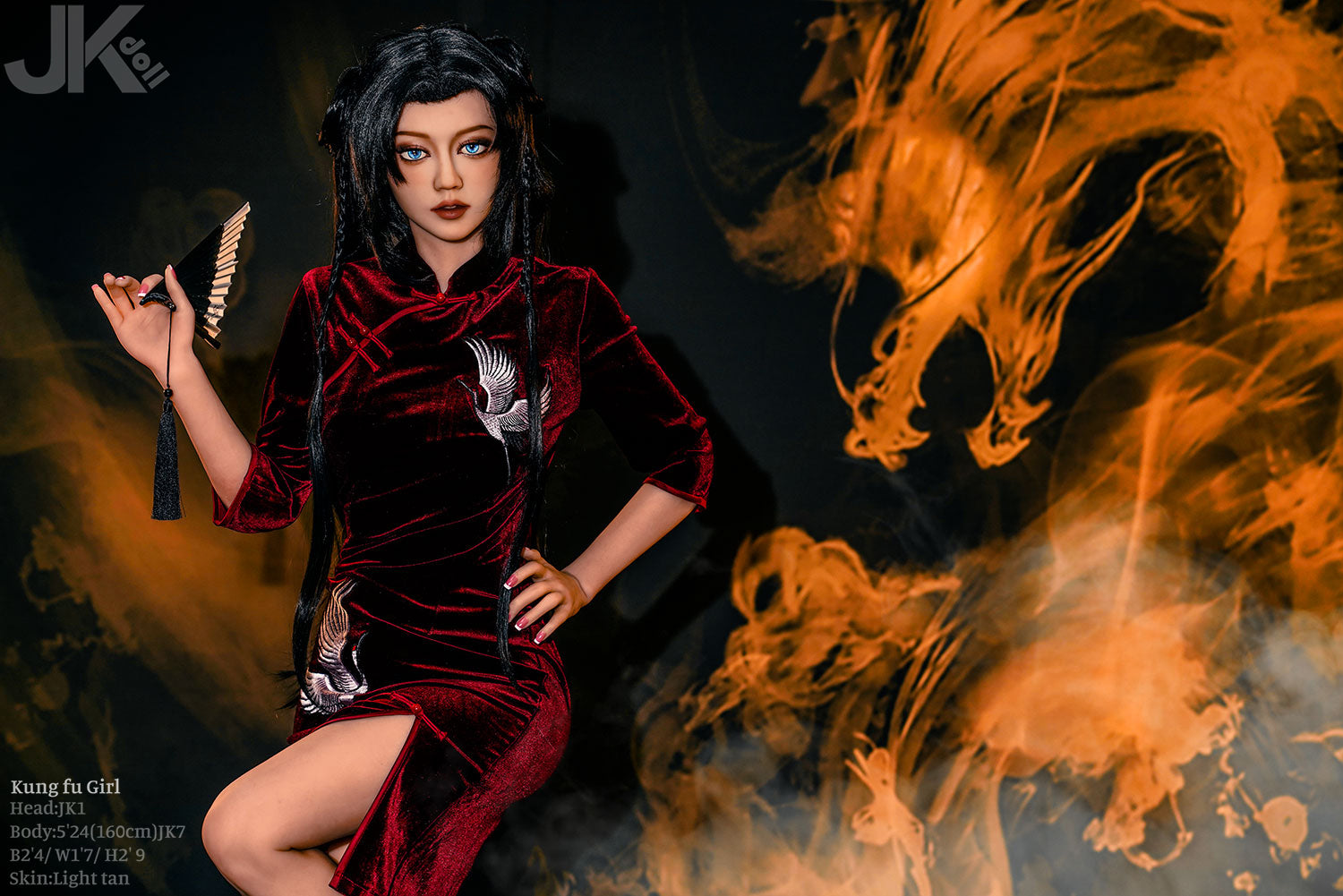 Ku fung Girl Sexdocka (JK-Doll 160cm D-Kupa JK1 TPE)