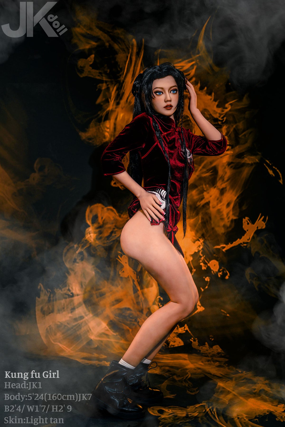 Ku fung Girl Sexdocka (JK-Doll 160cm D-Kupa JK1 TPE)