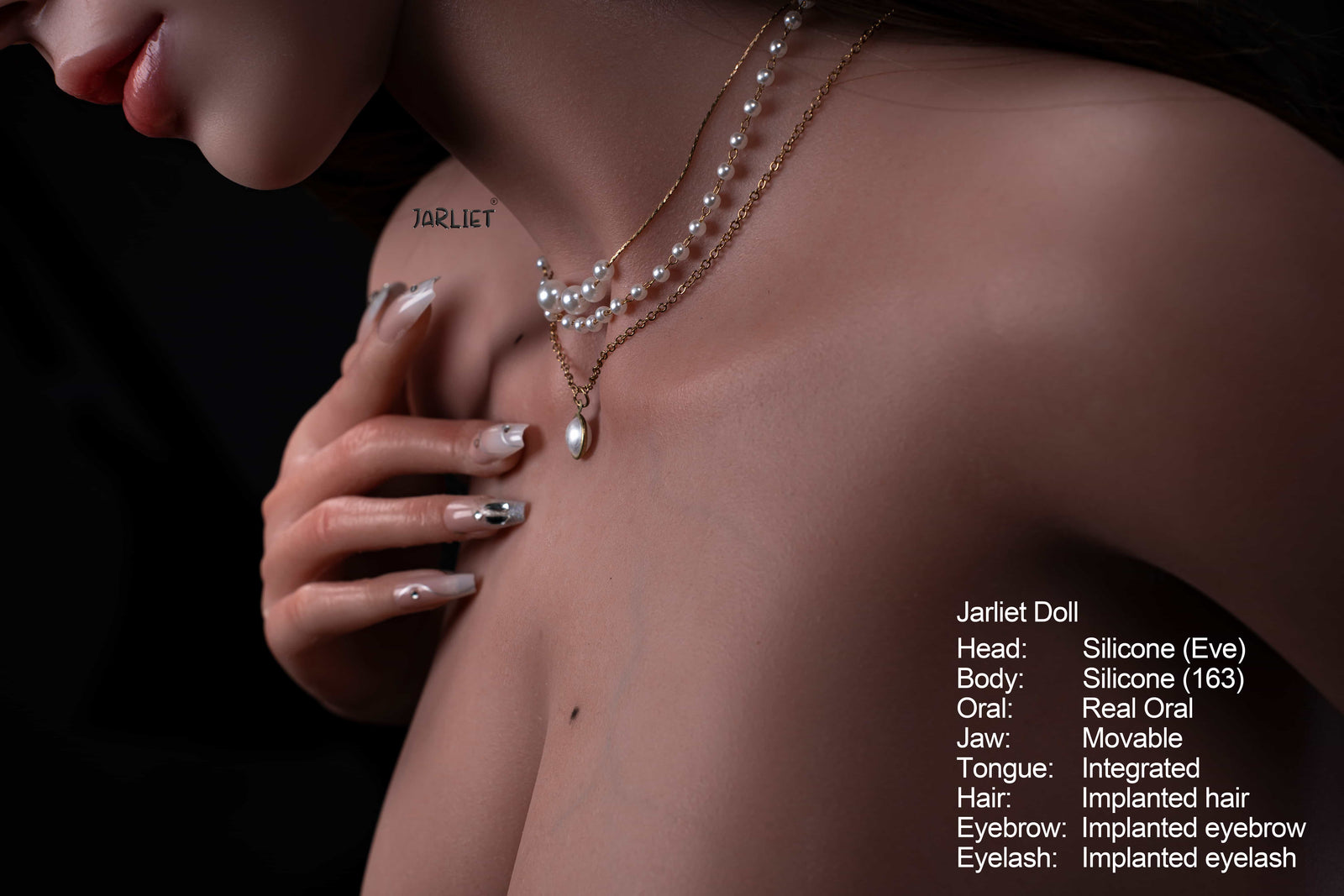 Eeva seksinukke (Jarliet 163cm D-cup silikoni)