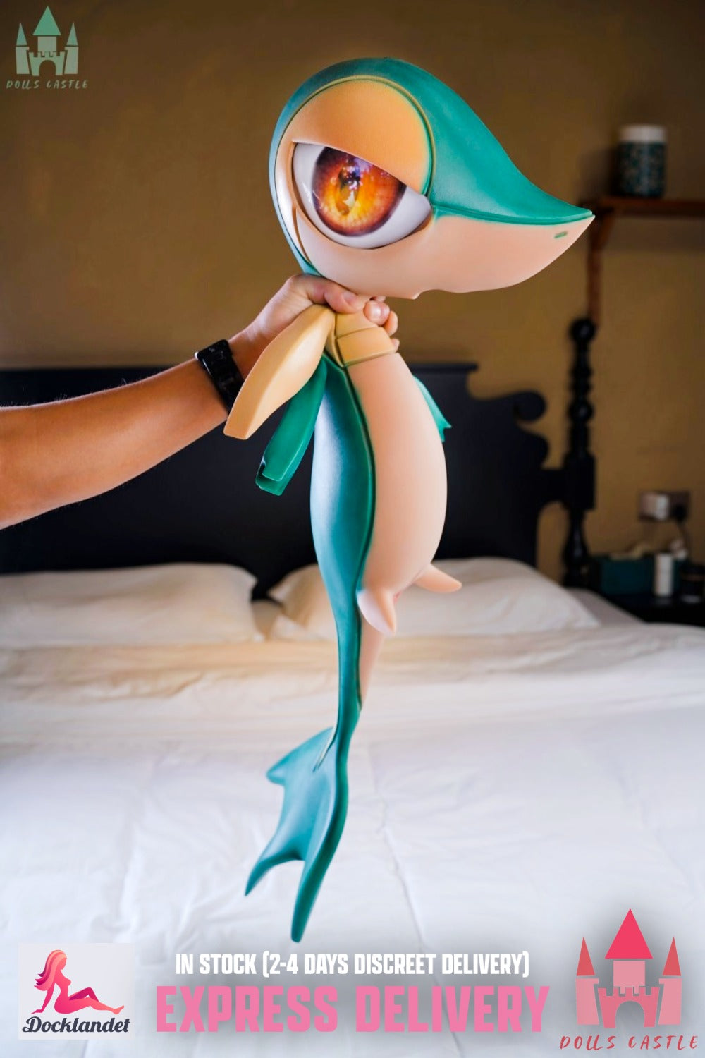 Snivy seksinukke (Dolls Castle 80 cm silikoni)