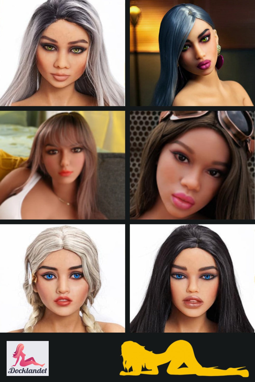 Ylimääräinen pää (Irontech Doll TPE alkuperäinen)