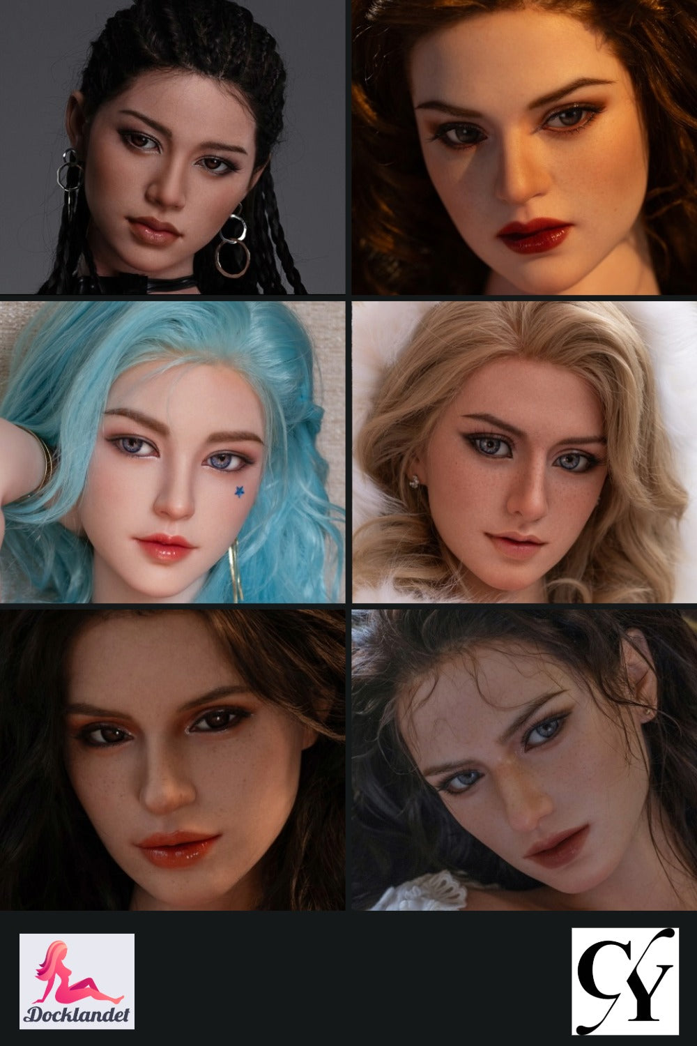 Extra huvud (TOP-CYDoll Silikon Original)