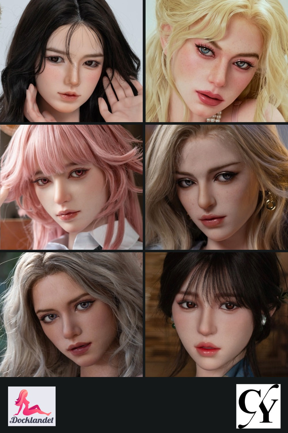 Extra huvud (TOP-CYDoll Silikon Original)