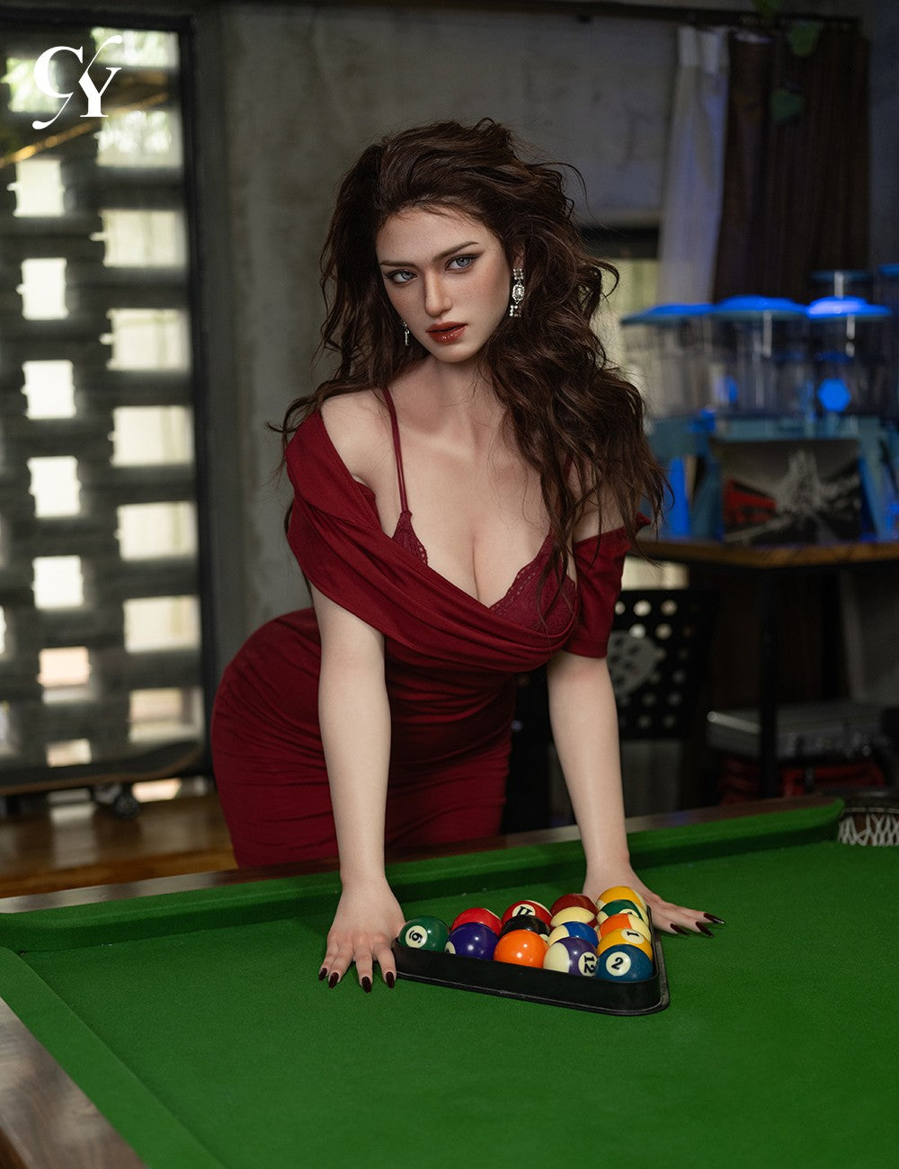 Elva seksinukke (TOP CYDOLL 176 cm E-cup TPE+silikoni)