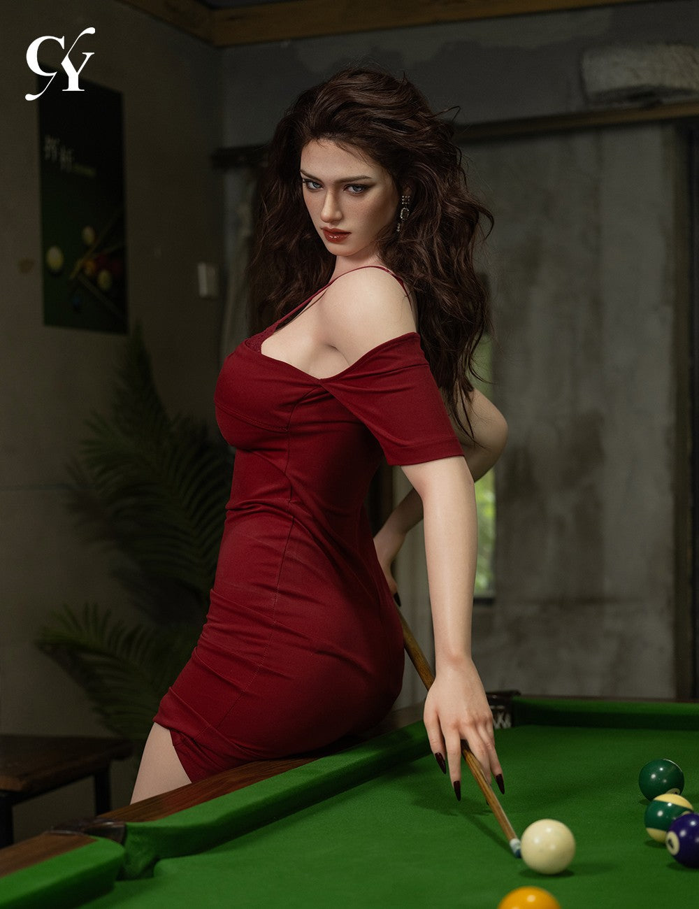Elva seksinukke (TOP CYDOLL 176 cm E-cup TPE+silikoni)