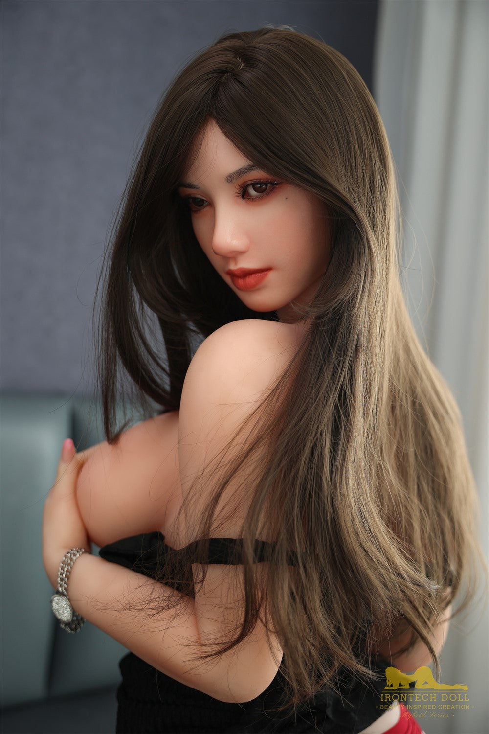 Ella seksinukke (Irontech Doll 161 cm E-cup S30 TPE+silikoni)