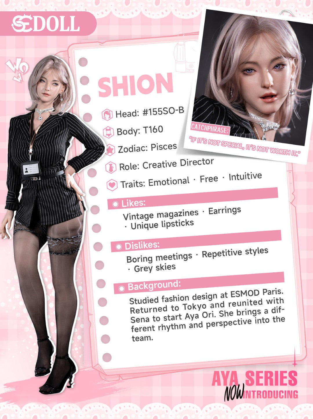 Shion.B Sexdocka (SEDoll 160cm C-Kupa #155SO RST Silikon)
