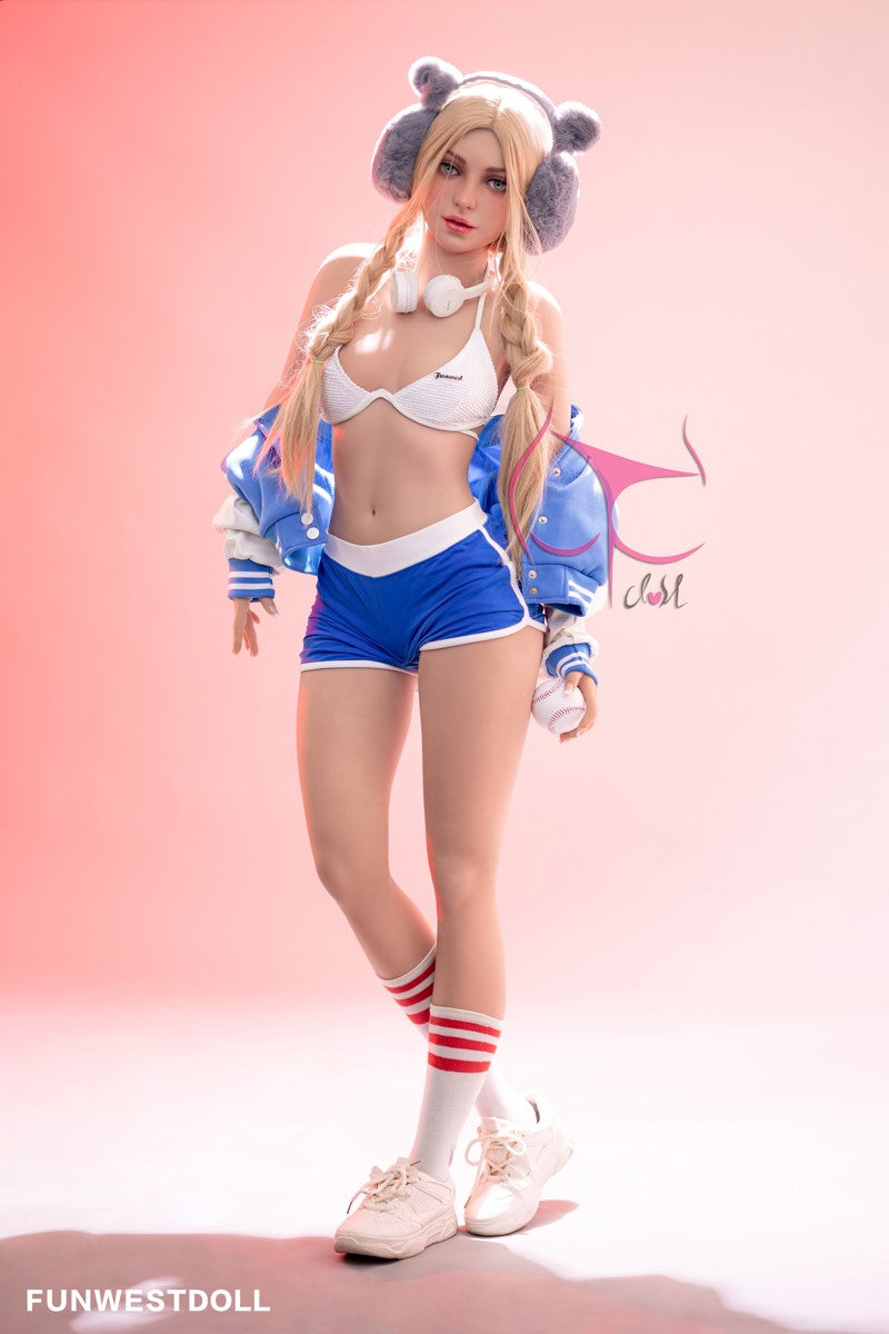 Eudora seksinukke (FunWest Doll 159 cm A-cup #031 TPE) EXPRESS
