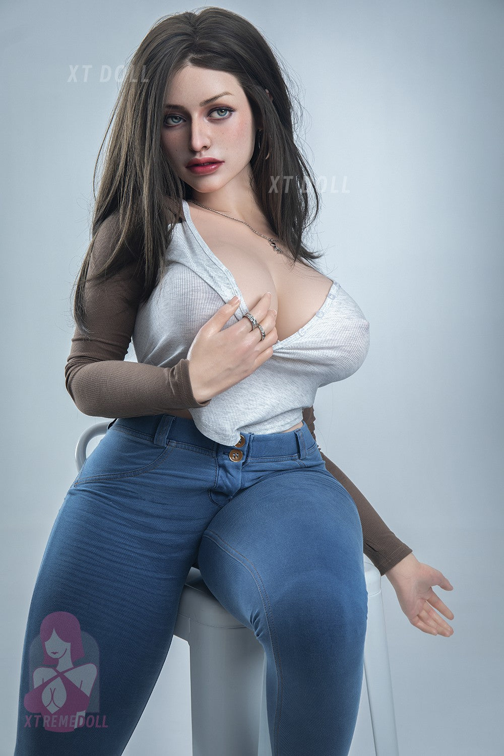 Everleigh seksinukke (XT Doll 162 cm G-cup #XT-19 silikoni)