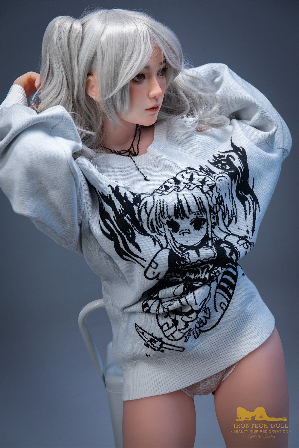 Kimmy Sexdocka (Irontech Doll 154cm F-Kupa S10 TPE+Silikon)