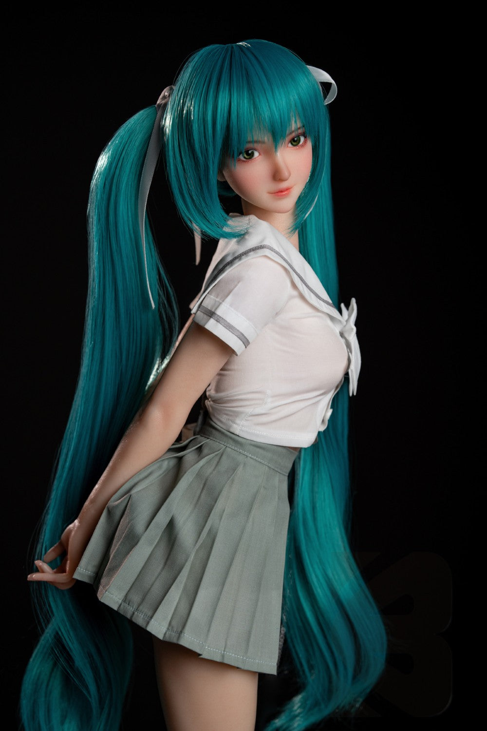 Miku seksinukke (BC-Doll 61 cm C-cup F01A silikoni)