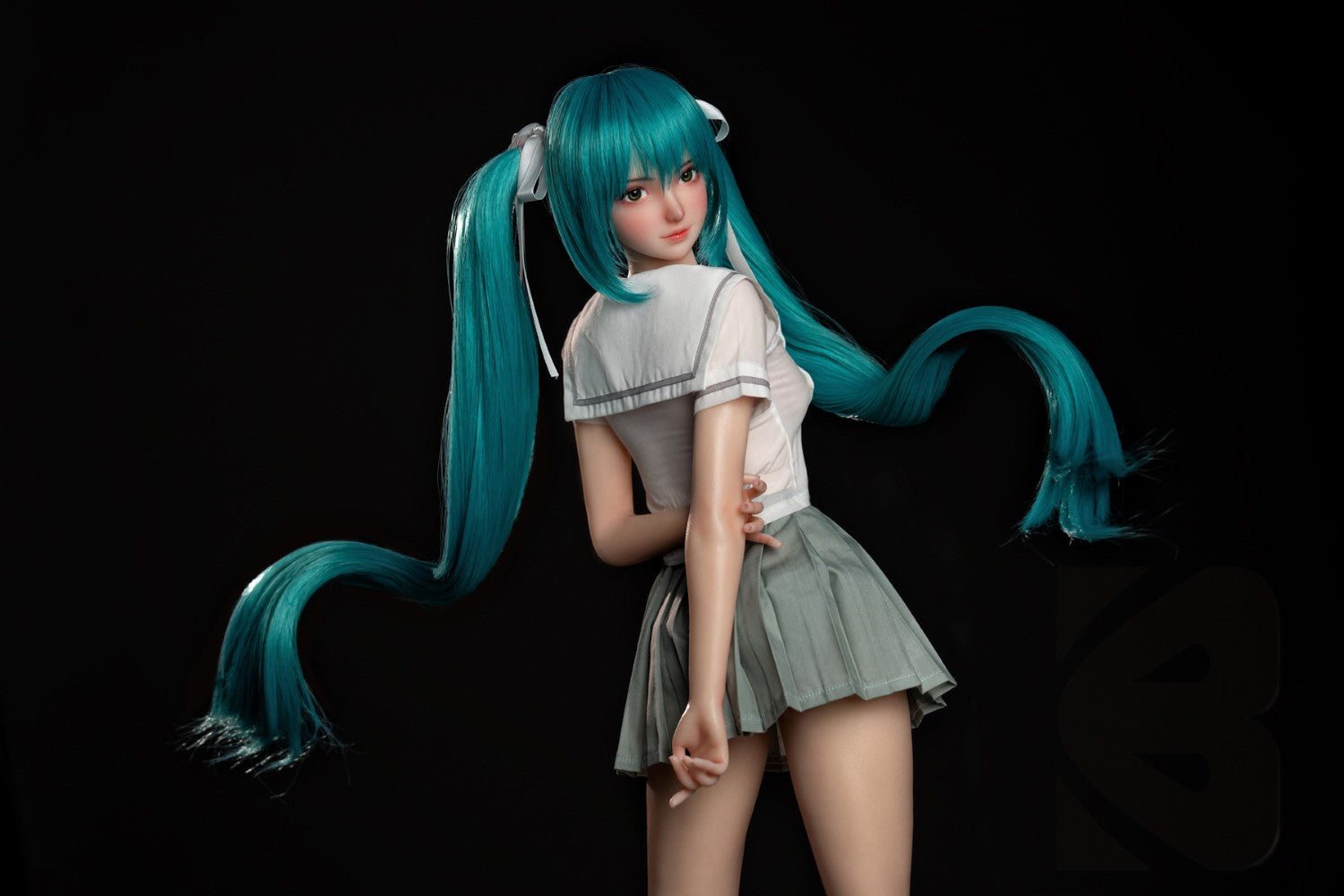 Miku seksinukke (BC-Doll 61 cm C-cup F01A silikoni)