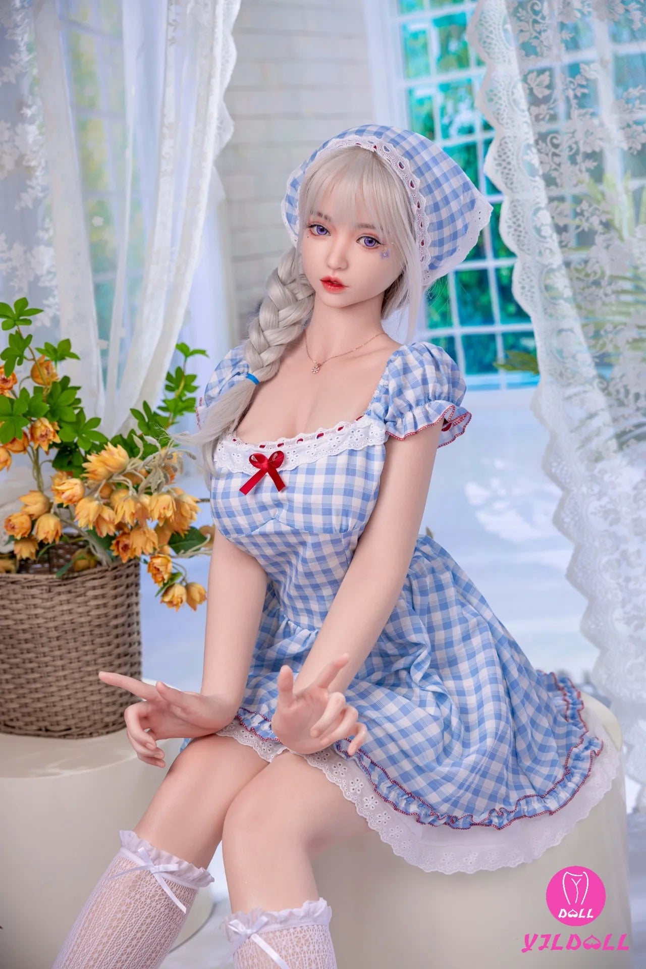 Lv Ling seksinukke (YJL Doll 168cm E-cup #457 silikoni)